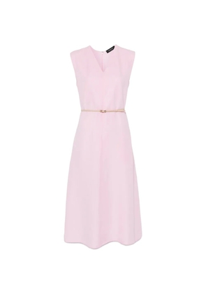 Fabiana Filippi V-neck belted dress - Pink