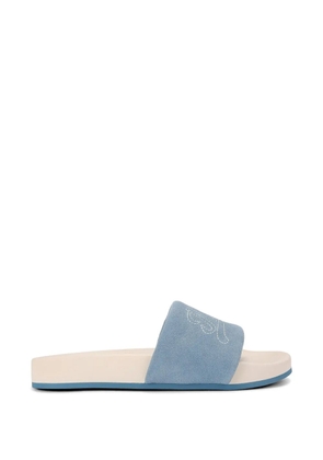 Kurt Geiger London suede sliders - Blue