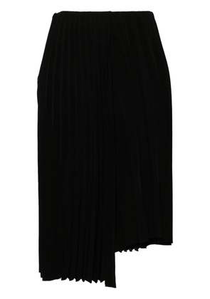 Saint Laurent pleated midi skirt - Black