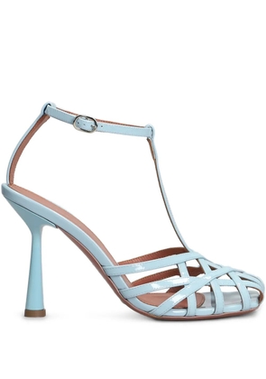 Castagna 100mm Lidia sandals - Blue