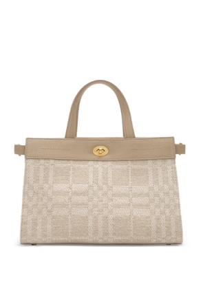 Burberry small Cotswolds tote - Neutrals