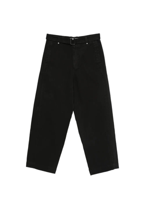 ENTIRE STUDIOS Gully belted trousers - Black