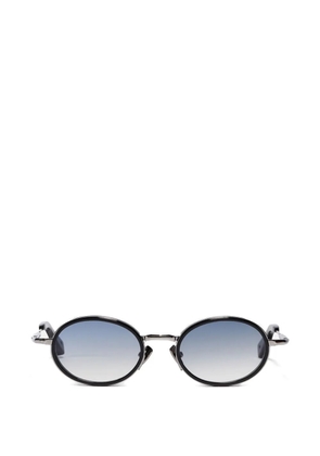 John Dalia Eddie round sunglasses - Black