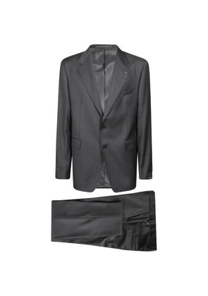 Tagliatore two-peice virgin wool suit - Grey