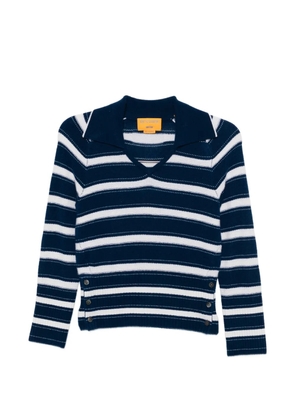Guest In Residence striped sweater - Blue