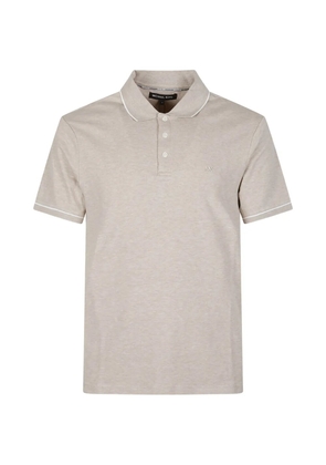 Michael Kors button-fastening polo shirt - Neutrals
