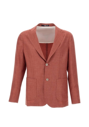 Barba Easy J Mono lapel blazer - Red