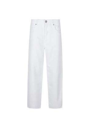 PINKO lyocell trousers - White