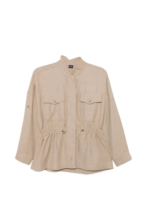Fay flap pocket jacket - Neutrals