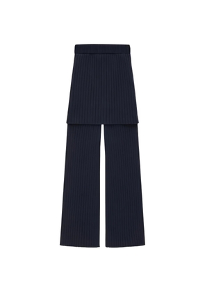 LOEWE ribbed trousers - Blue