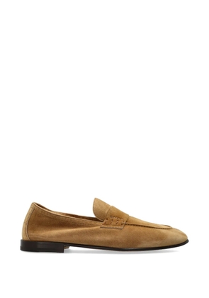 Bally leather slip-on loafers - Neutrals