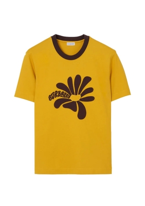 Burberry Daisy cotton T-shirt - Yellow