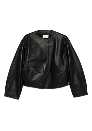 St. Agni leather jacket - Black