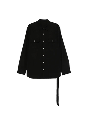 Rick Owens DRKSHDW Jumbo flap-pocket shirt - Black