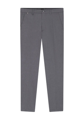 BOSS pressed-crease tapered trousers - Grey