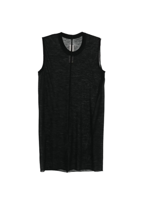Rick Owens crew-neck tank top - Black