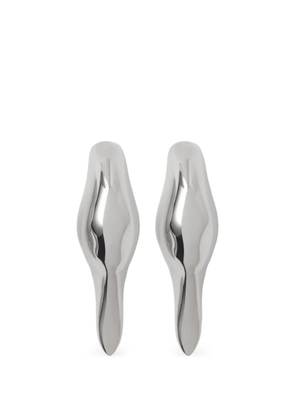 Burberry Duck stud earrings - Silver