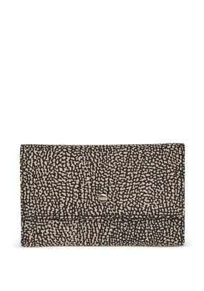 Borbonese medium wallet - Neutrals
