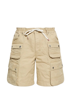 DSQUARED2 multi-pocket drawstring shorts - Neutrals