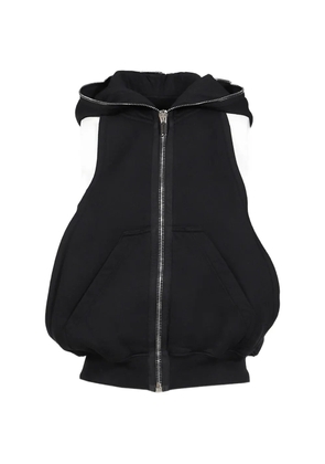 Rick Owens DRKSHDW Cyclops Gimp hooded gilet - Black