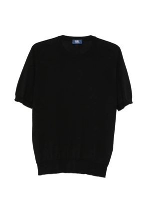Fedeli short-sleeves crew-neck T-shirt - Black