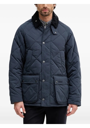 Barbour Modern Bedale quilted corduroy-collar jacket - Blue