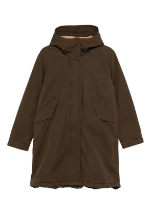 ASPESI hooded parka coat - Green