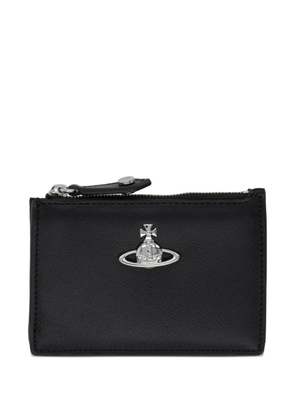Vivienne Westwood orb zip wallet - Black
