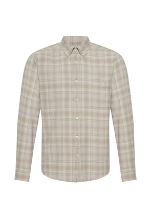 BOSS checked pocket shirt - Neutrals