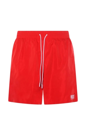 Diesel logo-detail swim shorts - Red