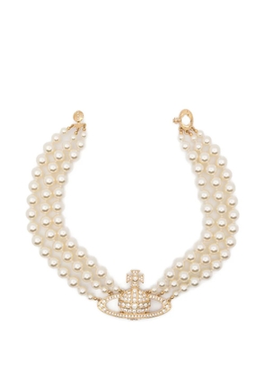 Vivienne Westwood orb-pendant necklace - Gold