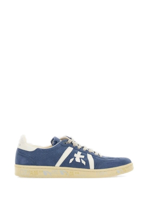 Premiata Bonnie 8033 perforated logo sneakers - Blue