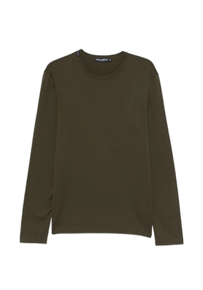 Dolce & Gabbana long-sleeve T-shirt - Green