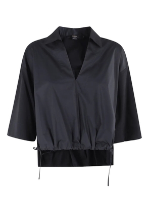 Seventy drawstring blouse - Black