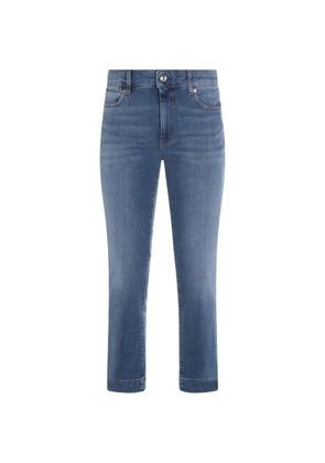Sportmax button cotton jeans - Blue