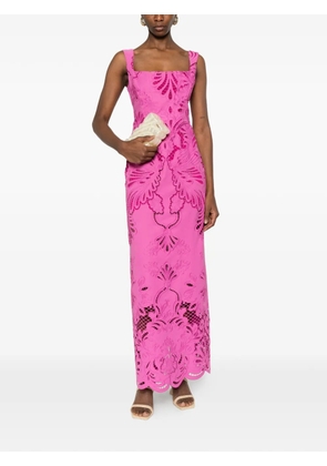 Giuseppe Di Morabito scalloped cut-out maxi dress - Pink