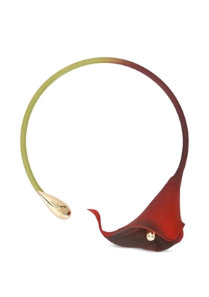 Cult Gaia calla-lily choker - Gold