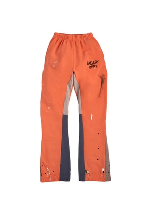 GALLERY DEPT. distressed track pants - Orange