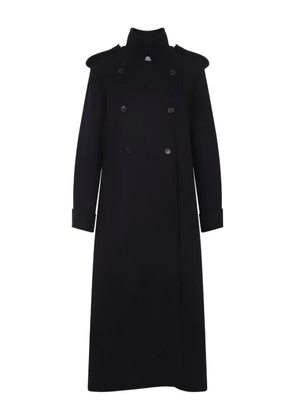 KHAITE wool double-breasted coat - Black
