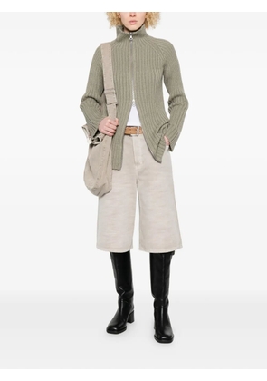 OUR LEGACY Column zip cardigan - Green