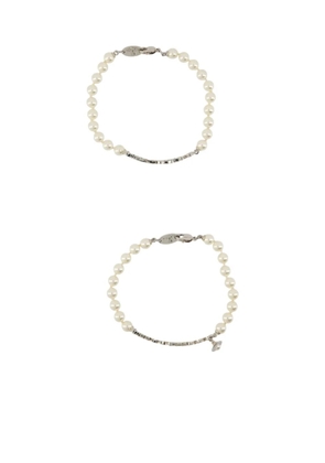 Vivienne Westwood Man. Emilio bracelet (set of two) - Silver