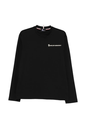 Moncler Grenoble long-sleeved T-shirt - Black
