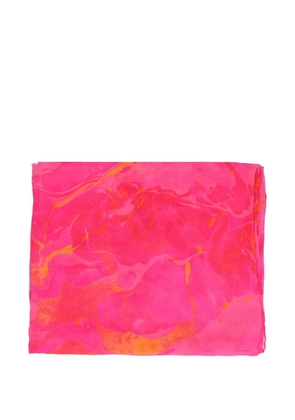 Mila Schon Vintage patterned scarf - Pink