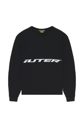 IUTER waffle long-sleeve T-shirt - Black