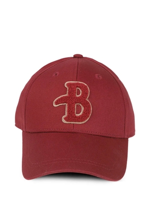 Ballantyne logo-appliqué baseball cap - Red