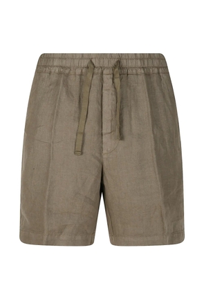 Altea drawstring pocket shorts - Brown