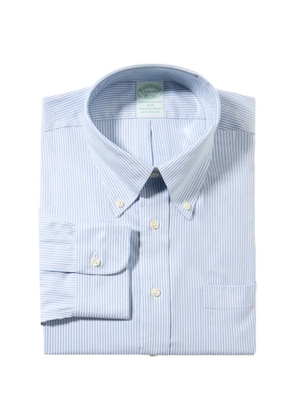 Brooks Brothers button-fastening striped shirt - Blue