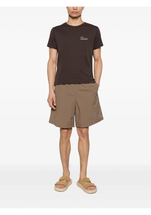 A.P.C. elasticated shorts - Brown