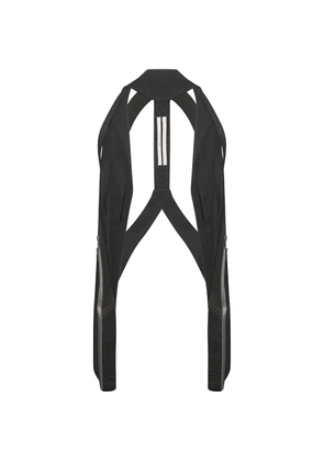 Rick Owens Temple cotton vest - Black