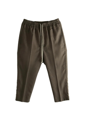Rick Owens elastic-waistband trousers - Brown